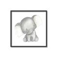 Picture of Lovely Elephant _GroupedProduct_Square_Mini_ _GroupedProduct_Square_Canvas_Framed_