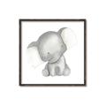 Picture of Lovely Elephant _GroupedProduct_Square_Mini_ _GroupedProduct_Square_Canvas_Framed_