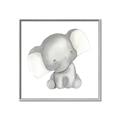 Picture of Lovely Elephant _GroupedProduct_Square_Mini_ _GroupedProduct_Square_Canvas_Framed_