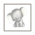 Picture of Lovely Elephant _GroupedProduct_Square_Mini_ _GroupedProduct_Square_Canvas_Framed_