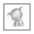 Picture of Lovely Elephant _GroupedProduct_Square_Mini_ _GroupedProduct_Square_Canvas_Framed_