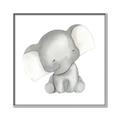 Picture of Lovely Elephant _GroupedProduct_Square_Mini_ _GroupedProduct_Square_Canvas_Framed_