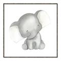 Picture of Lovely Elephant _GroupedProduct_Square_Mini_ _GroupedProduct_Square_Canvas_Framed_