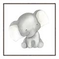 Picture of Lovely Elephant _GroupedProduct_Square_Mini_ _GroupedProduct_Square_Canvas_Framed_