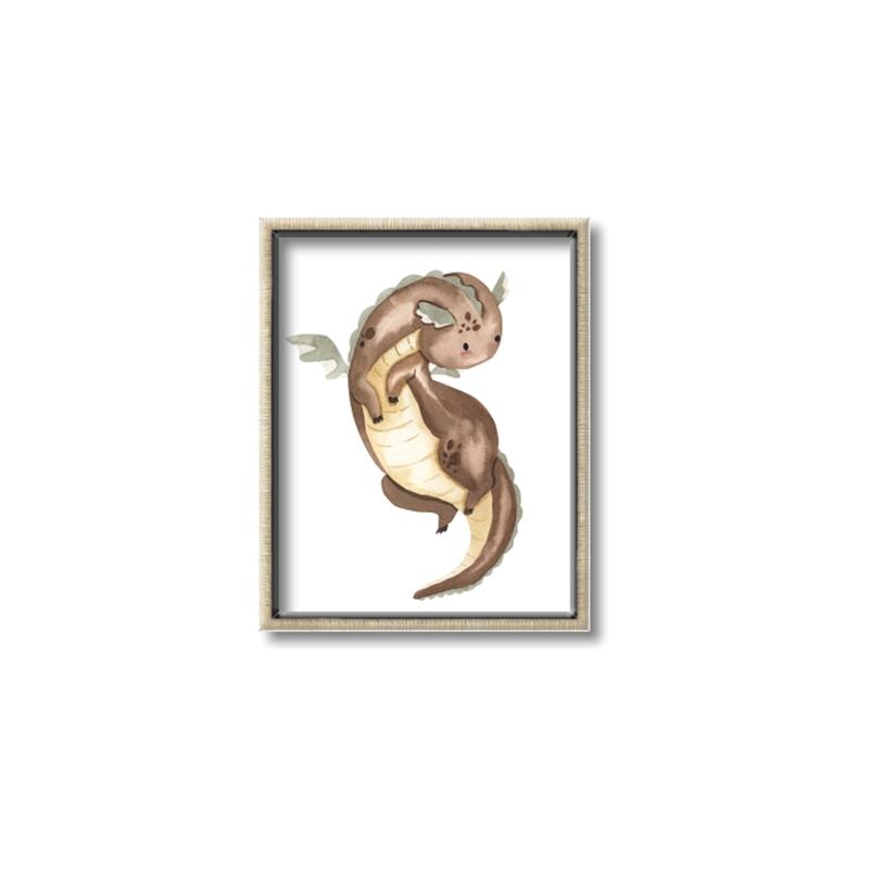 Picture of Adorable Flying Dragon I _GroupedProduct_Rectangle_Portrait_Mini_ _GroupedProduct_Rectangle_Portrait_Canvas_Framed_