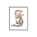 Picture of Adorable Flying Dragon II _GroupedProduct_Rectangle_Portrait_Mini_ _GroupedProduct_Rectangle_Portrait_Canvas_Framed_