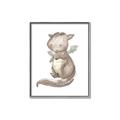 Picture of Adorable Flying Dragon II _GroupedProduct_Rectangle_Portrait_Mini_ _GroupedProduct_Rectangle_Portrait_Canvas_Framed_