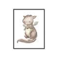 Picture of Adorable Flying Dragon II _GroupedProduct_Rectangle_Portrait_Mini_ _GroupedProduct_Rectangle_Portrait_Canvas_Framed_