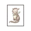 Picture of Adorable Flying Dragon II _GroupedProduct_Rectangle_Portrait_Mini_ _GroupedProduct_Rectangle_Portrait_Canvas_Framed_