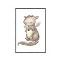 Picture of Adorable Flying Dragon II _GroupedProduct_Rectangle_Portrait_Mini_ _GroupedProduct_Rectangle_Portrait_Canvas_Framed_