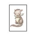 Picture of Adorable Flying Dragon II _GroupedProduct_Rectangle_Portrait_Mini_ _GroupedProduct_Rectangle_Portrait_Canvas_Framed_