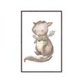 Picture of Adorable Flying Dragon II _GroupedProduct_Rectangle_Portrait_Mini_ _GroupedProduct_Rectangle_Portrait_Canvas_Framed_