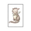 Picture of Adorable Flying Dragon II _GroupedProduct_Rectangle_Portrait_Mini_ _GroupedProduct_Rectangle_Portrait_Canvas_Framed_