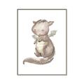 Picture of Adorable Flying Dragon II _GroupedProduct_Rectangle_Portrait_Mini_ _GroupedProduct_Rectangle_Portrait_Canvas_Framed_