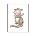 Picture of Adorable Flying Dragon II _GroupedProduct_Rectangle_Portrait_Mini_ _GroupedProduct_Rectangle_Portrait_Canvas_Framed_