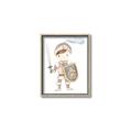 Picture of knight illustration for kids I _GroupedProduct_Rectangle_Portrait_Mini_ _GroupedProduct_Rectangle_Portrait_Canvas_Framed_