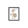 Picture of knight illustration for kids I _GroupedProduct_Rectangle_Portrait_Mini_ _GroupedProduct_Rectangle_Portrait_Canvas_Framed_