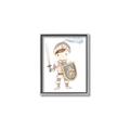 Picture of knight illustration for kids I _GroupedProduct_Rectangle_Portrait_Mini_ _GroupedProduct_Rectangle_Portrait_Canvas_Framed_