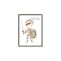 Picture of knight illustration for kids I _GroupedProduct_Rectangle_Portrait_Mini_ _GroupedProduct_Rectangle_Portrait_Canvas_Framed_