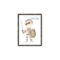 Picture of knight illustration for kids I _GroupedProduct_Rectangle_Portrait_Mini_ _GroupedProduct_Rectangle_Portrait_Canvas_Framed_