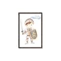 Picture of knight illustration for kids I _GroupedProduct_Rectangle_Portrait_Mini_ _GroupedProduct_Rectangle_Portrait_Canvas_Framed_