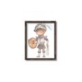 Picture of knight illustration for kids II _GroupedProduct_Rectangle_Portrait_Mini_ _GroupedProduct_Rectangle_Portrait_Canvas_Framed_