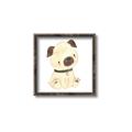Picture of Watercolor Pug _GroupedProduct_Square_Mini_ _GroupedProduct_Square_Canvas_Framed_