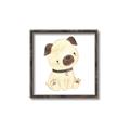 Picture of Watercolor Pug _GroupedProduct_Square_Mini_ _GroupedProduct_Square_Canvas_Framed_