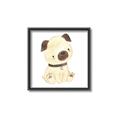 Picture of Watercolor Pug _GroupedProduct_Square_Mini_ _GroupedProduct_Square_Canvas_Framed_