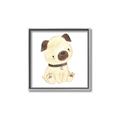 Picture of Watercolor Pug _GroupedProduct_Square_Mini_ _GroupedProduct_Square_Canvas_Framed_