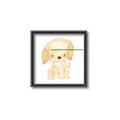 Picture of Golden retriever _GroupedProduct_Square_Mini_ _GroupedProduct_Square_Canvas_Framed_
