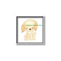 Picture of Golden retriever _GroupedProduct_Square_Mini_ _GroupedProduct_Square_Canvas_Framed_