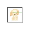 Picture of Golden retriever _GroupedProduct_Square_Mini_ _GroupedProduct_Square_Canvas_Framed_