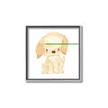 Picture of Golden retriever _GroupedProduct_Square_Mini_ _GroupedProduct_Square_Canvas_Framed_