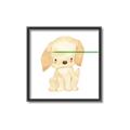 Picture of Golden retriever _GroupedProduct_Square_Mini_ _GroupedProduct_Square_Canvas_Framed_