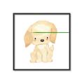Picture of Golden retriever _GroupedProduct_Square_Mini_ _GroupedProduct_Square_Canvas_Framed_