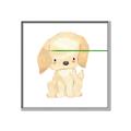 Picture of Golden retriever _GroupedProduct_Square_Mini_ _GroupedProduct_Square_Canvas_Framed_