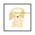 Picture of Golden retriever _GroupedProduct_Square_Mini_ _GroupedProduct_Square_Canvas_Framed_