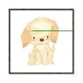 Picture of Golden retriever _GroupedProduct_Square_Mini_ _GroupedProduct_Square_Canvas_Framed_
