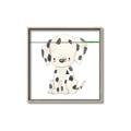 Picture of Dalmatian _GroupedProduct_Square_Mini_ _GroupedProduct_Square_Canvas_Framed_
