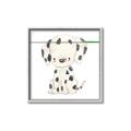 Picture of Dalmatian _GroupedProduct_Square_Mini_ _GroupedProduct_Square_Canvas_Framed_