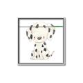Picture of Dalmatian _GroupedProduct_Square_Mini_ _GroupedProduct_Square_Canvas_Framed_