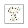 Picture of Dalmatian _GroupedProduct_Square_Mini_ _GroupedProduct_Square_Canvas_Framed_
