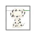 Picture of Dalmatian _GroupedProduct_Square_Mini_ _GroupedProduct_Square_Canvas_Framed_