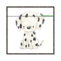 Picture of Dalmatian _GroupedProduct_Square_Mini_ _GroupedProduct_Square_Canvas_Framed_