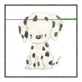Picture of Dalmatian _GroupedProduct_Square_Mini_ _GroupedProduct_Square_Canvas_Framed_