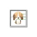Picture of Beagle _GroupedProduct_Square_Mini_ _GroupedProduct_Square_Canvas_Framed_