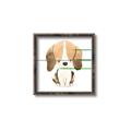 Picture of Beagle _GroupedProduct_Square_Mini_ _GroupedProduct_Square_Canvas_Framed_