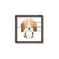 Picture of Beagle _GroupedProduct_Square_Mini_ _GroupedProduct_Square_Canvas_Framed_