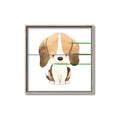 Picture of Beagle _GroupedProduct_Square_Mini_ _GroupedProduct_Square_Canvas_Framed_